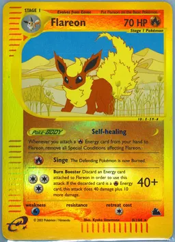 Flareon card photo