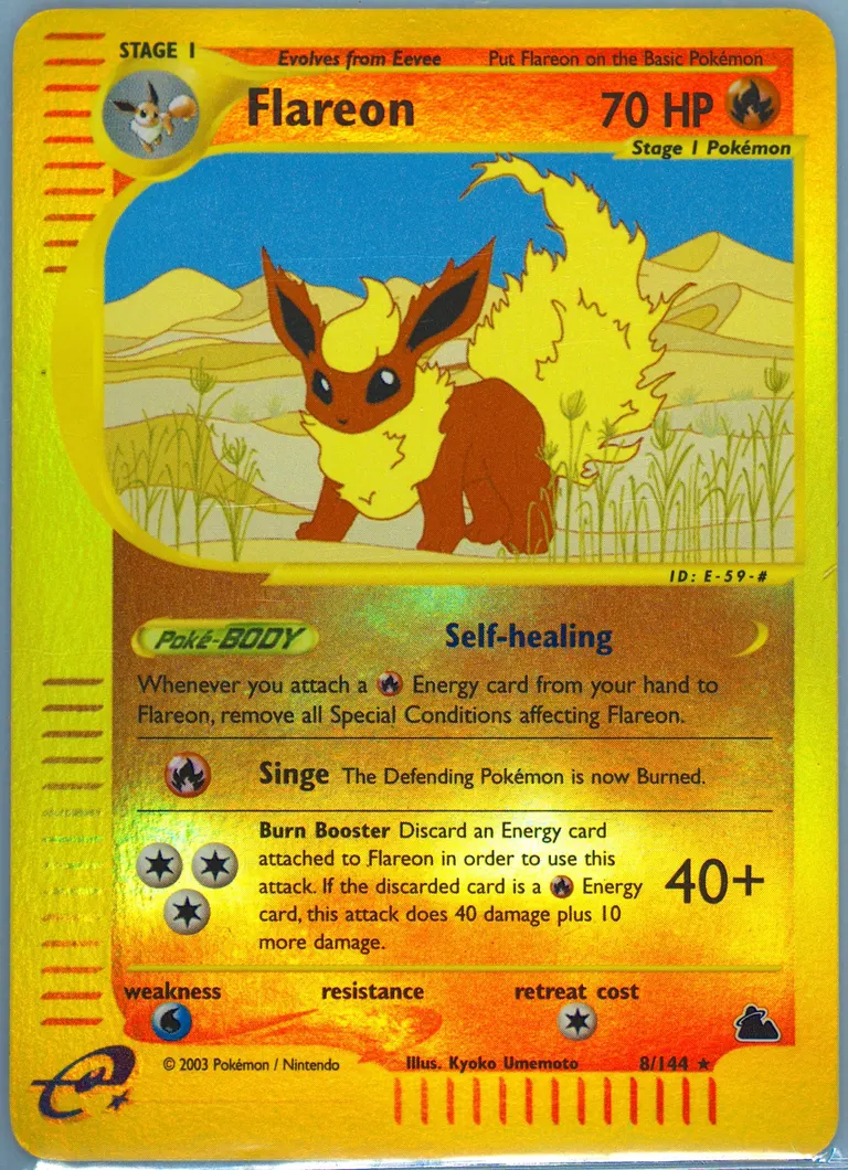 Flareon card photo