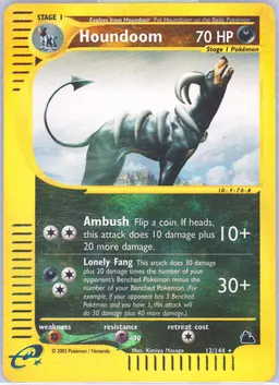 Houndoom card photo