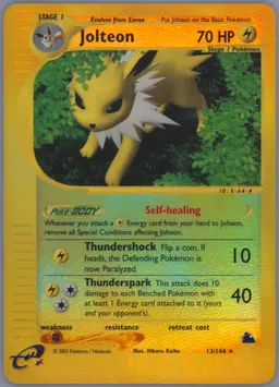 Jolteon card photo