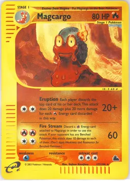 Magcargo card photo