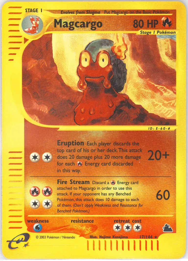 Magcargo card photo