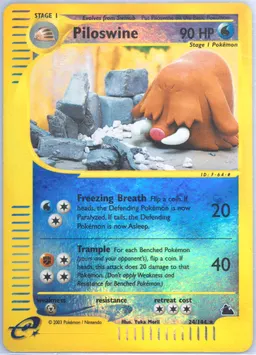 Piloswine card photo
