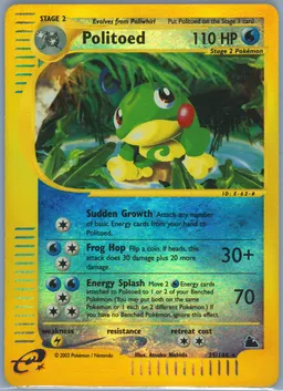 Politoed card photo