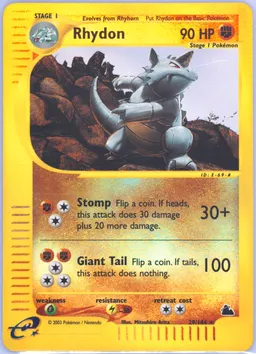 Rhydon card photo