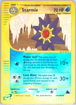 Starmie card photo