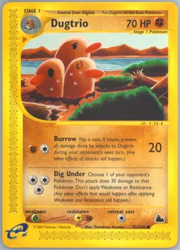 Dugtrio #52