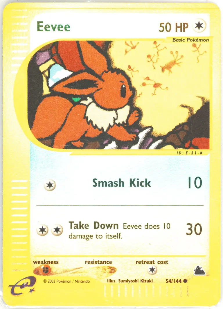 Eevee card photo