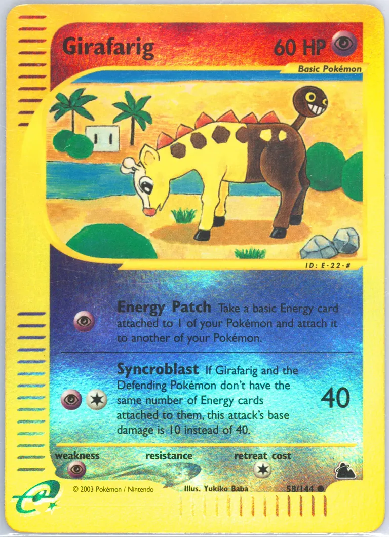 Girafarig card photo