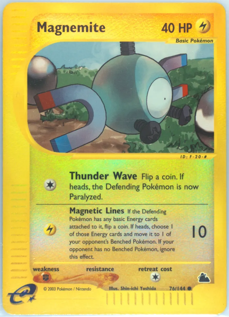 Magnemite card photo