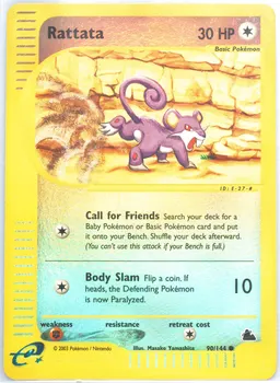 Rattata card photo
