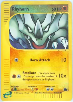 Rhyhorn card photo