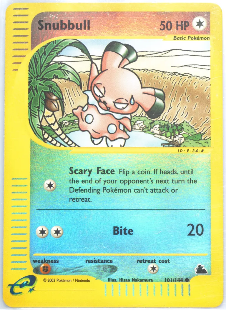 Snubbull card photo