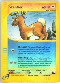 Stantler card photo