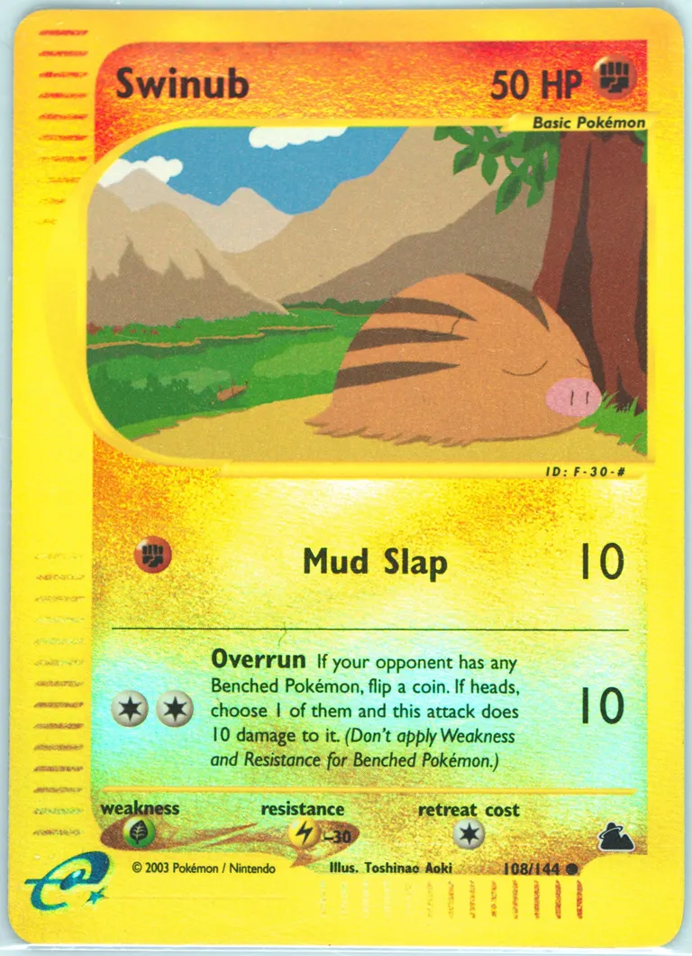 Swinub card photo