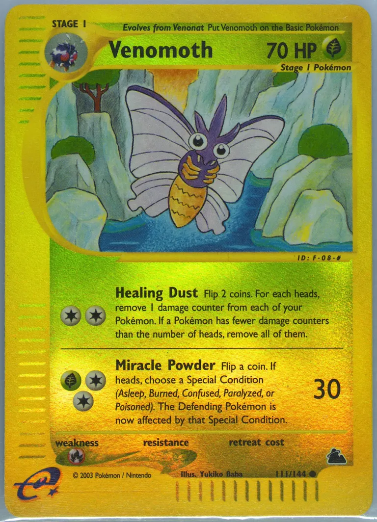 Venomoth card photo