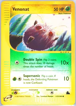 Venonat card photo