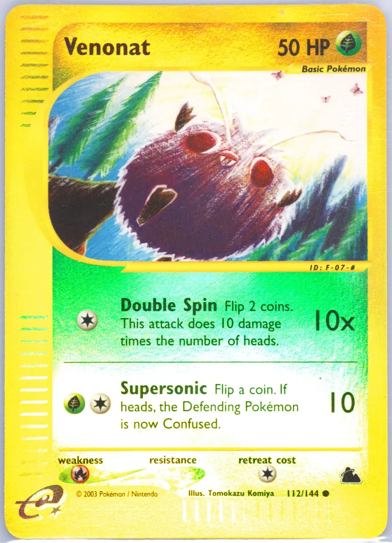 Venonat card photo