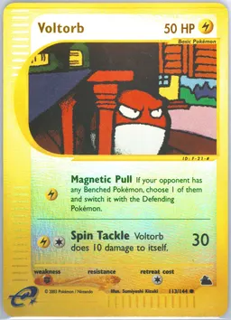 Voltorb card photo