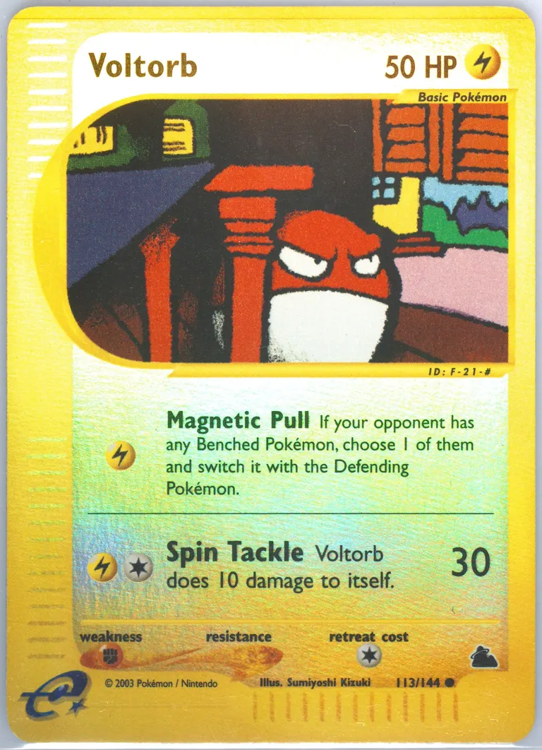 Voltorb card photo