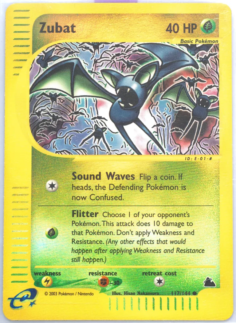 Zubat card photo