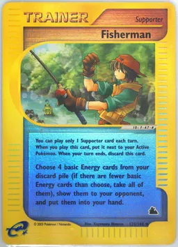 Fisherman card photo