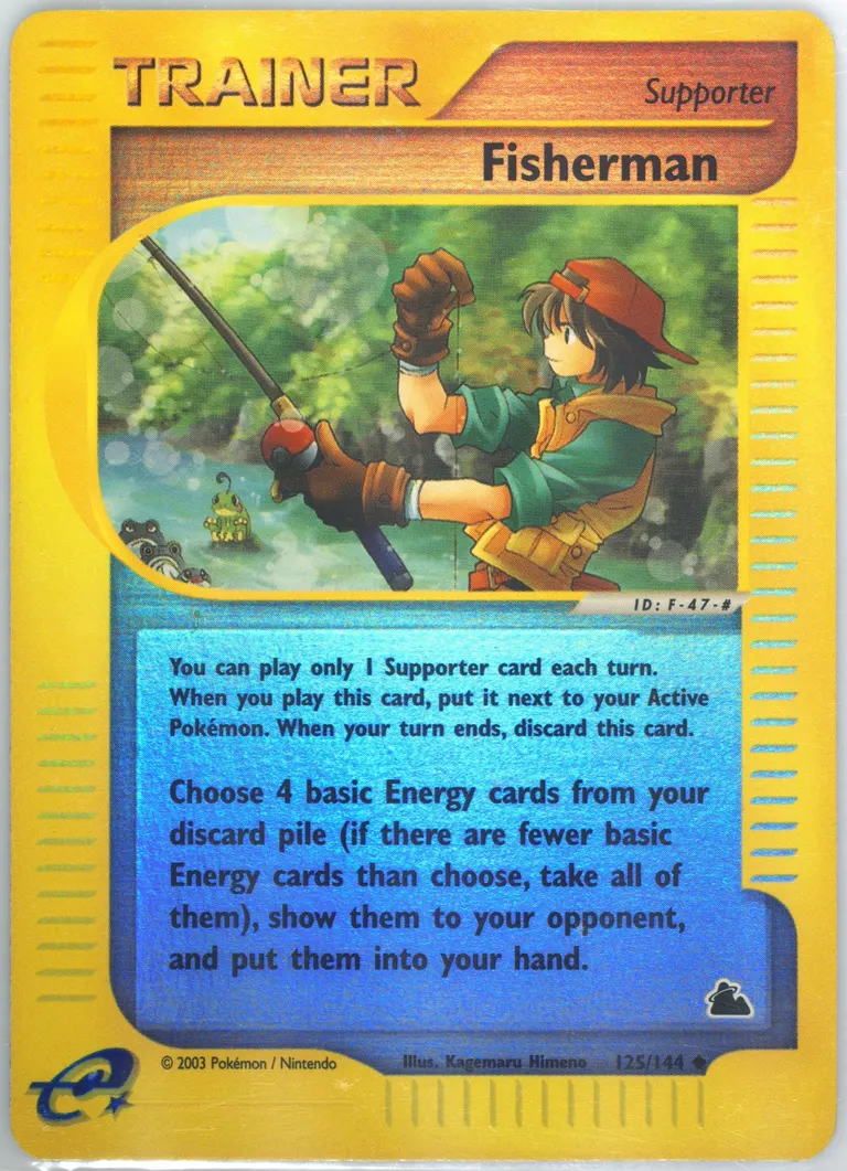 Fisherman card photo