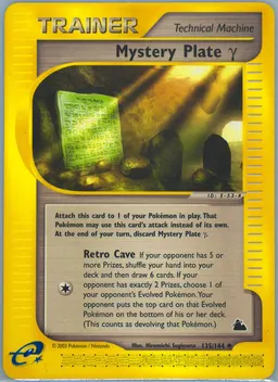 Mystery Plate Gamma #135