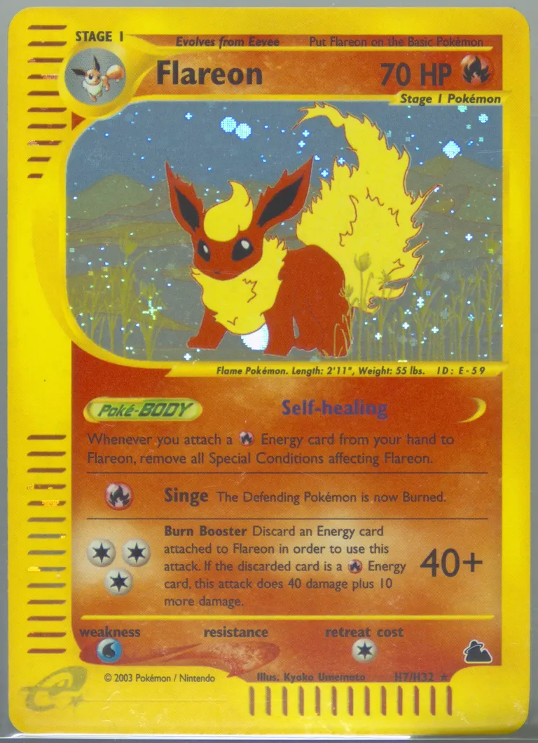 Flareon card photo