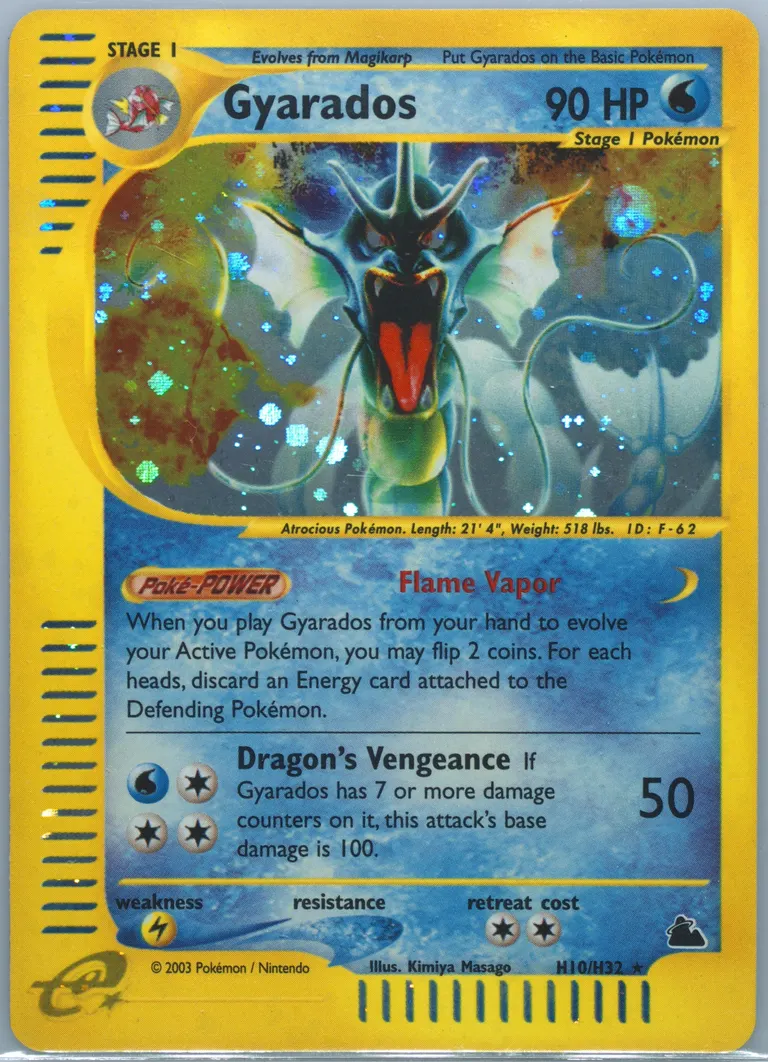 Gyarados card photo