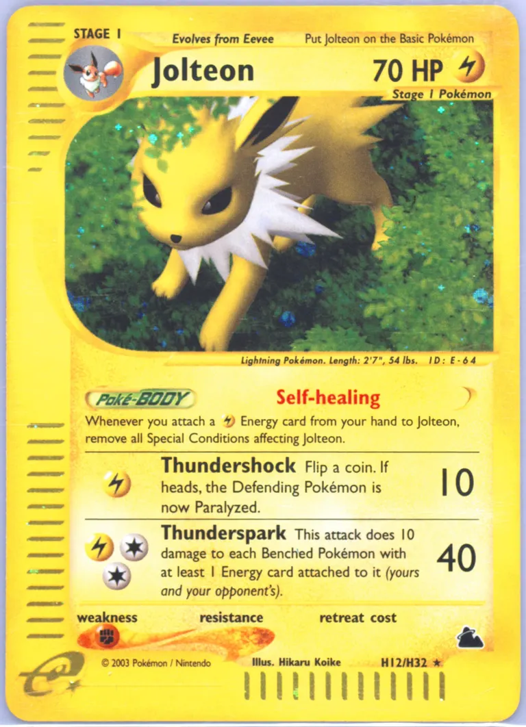 Jolteon card photo
