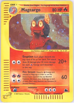 Magcargo card photo