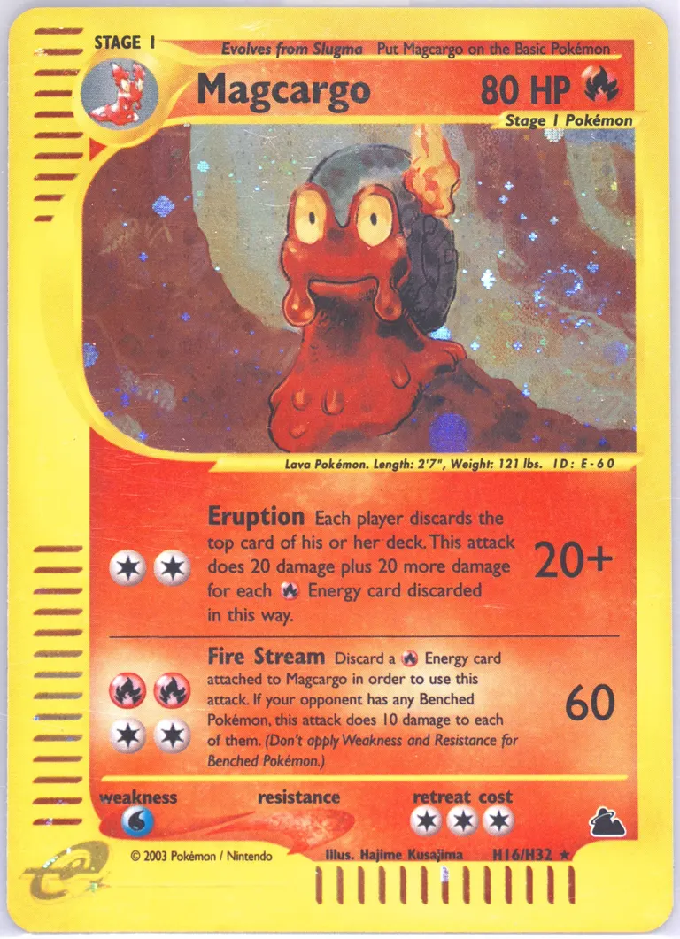 Magcargo card photo