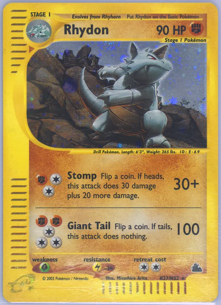 Rhydon card photo