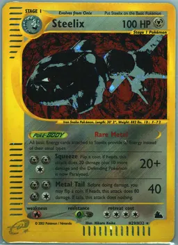 Steelix card photo