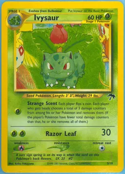 Ivysaur card photo
