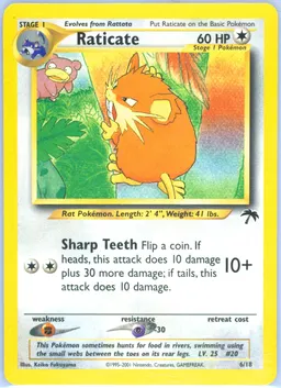Raticate card photo