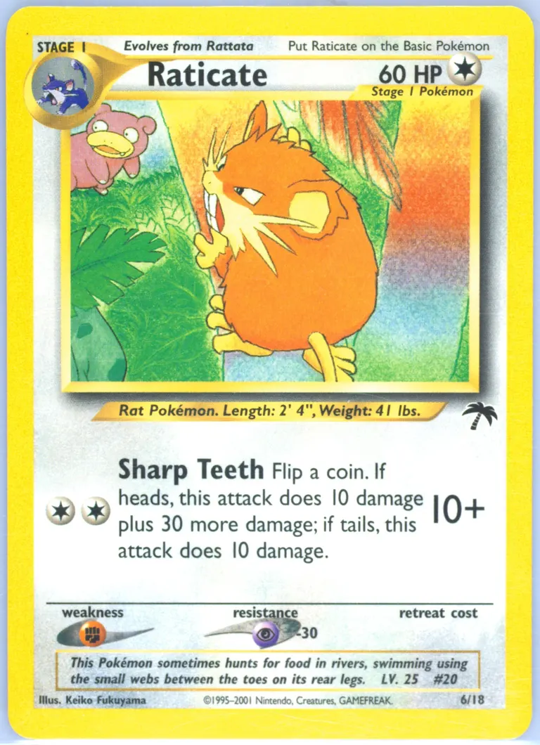 Raticate card photo