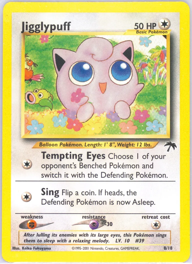 Jigglypuff card photo