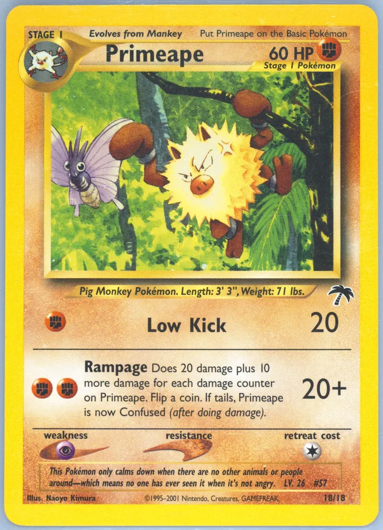 Primeape card photo