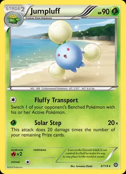 Jumpluff card photo