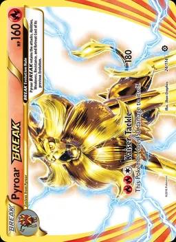 Pyroar BREAK card photo