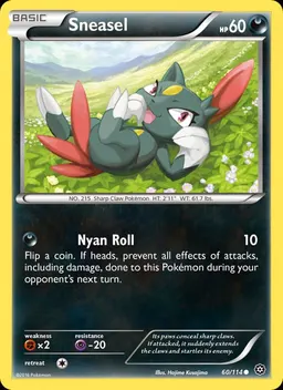 Sneasel card photo