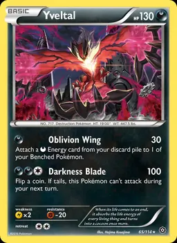 Yveltal card photo
