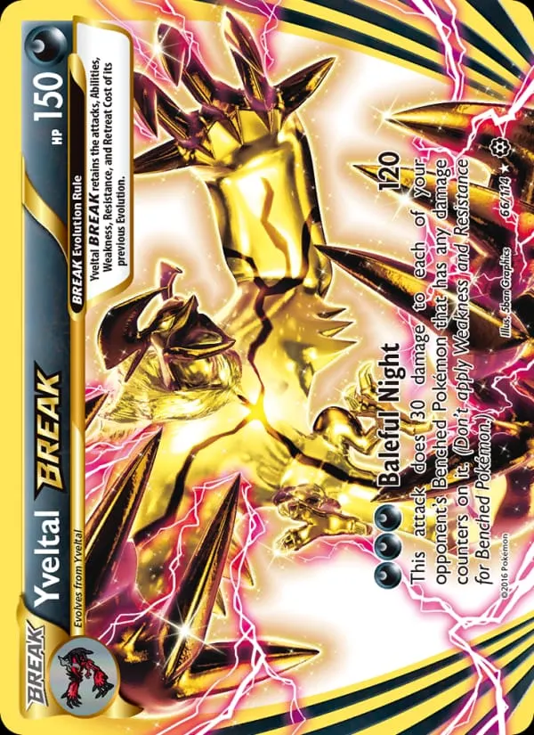 Yveltal BREAK card photo