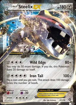Steelix EX card photo