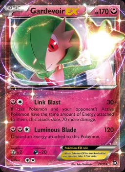 Gardevoir EX card photo