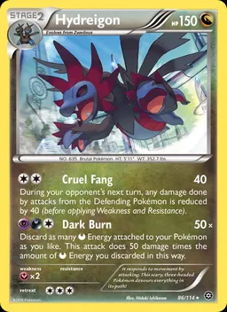 Hydreigon card photo