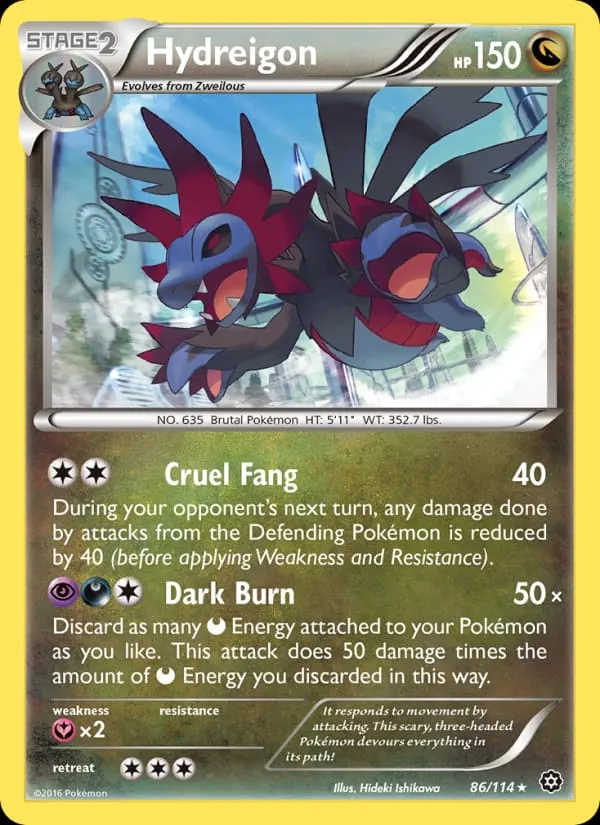 Hydreigon card photo