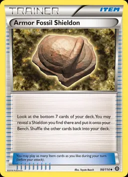 Armor Fossil Shieldon #98